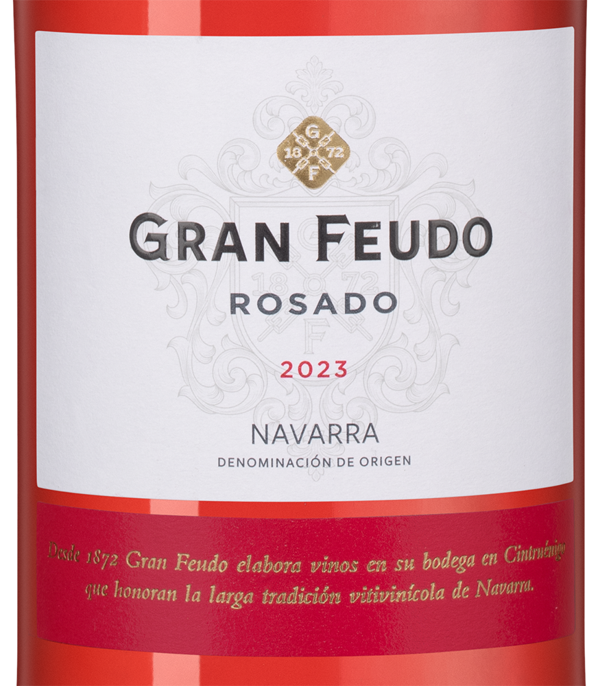 Вино Gran Feudo Rosado, Bodegas Chivite, 2023, (147446), Испания, Наварра, розовое, сухое, 0.75 л, Гран Феудо Росадо, цена 2290 рублей