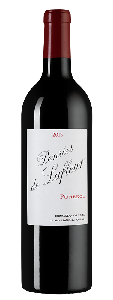 Вино Pensees de Lafleur (Pomerol), Chateau Lafleur, 2013, (93918), Франция, Бордо, красное, сухое, 0.75 л, Пансе де Лафлер, цена 32490 рублей