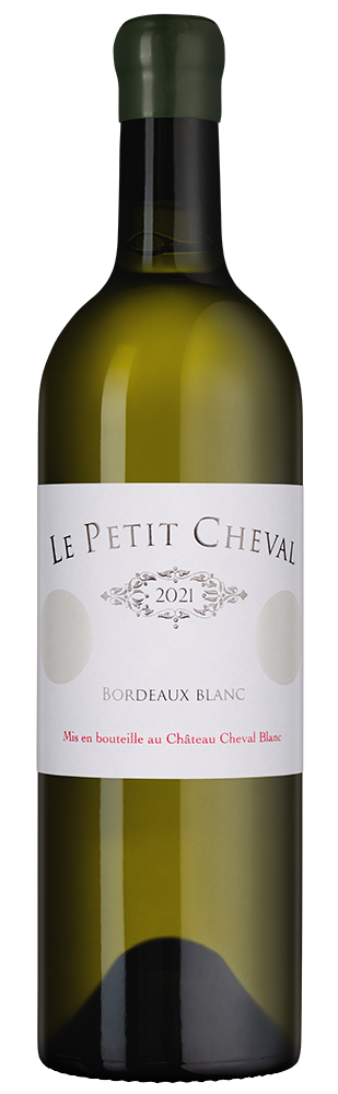 Вино Le Petit Cheval Blanc, Chateau Cheval Blanc, 2021, (148557), Франция, Бордо, белое, сухое, 0.75 л, Ле Пти Шваль Блан, цена 46490 рублей