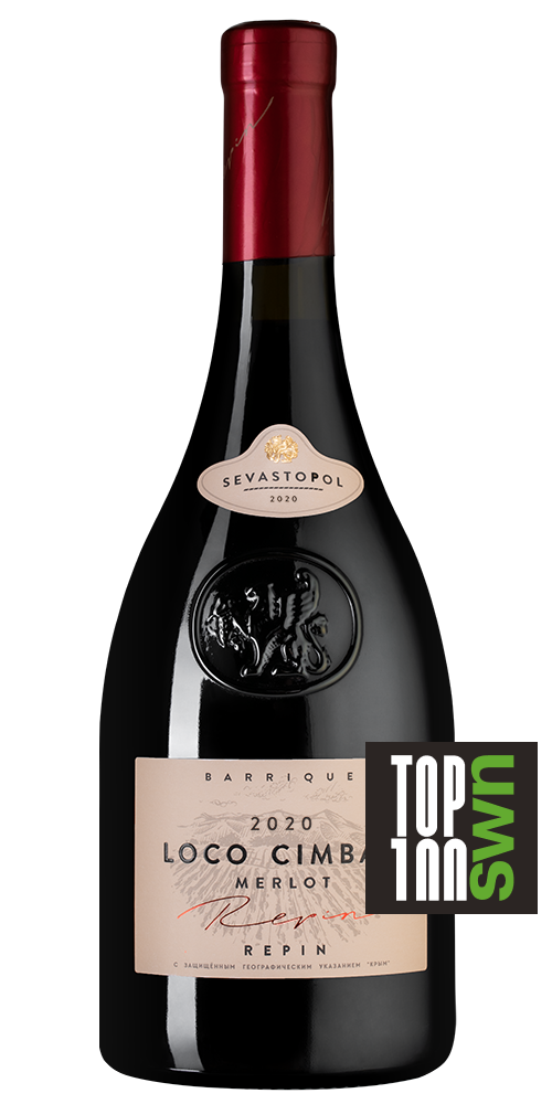 Вино Loco Cimbali Merlot Reserve, 2020, (145347), Россия, Крым, красное, сухое, 0.75 л, Локо Чимбали Мерло Резерв, цена 2890 рублей