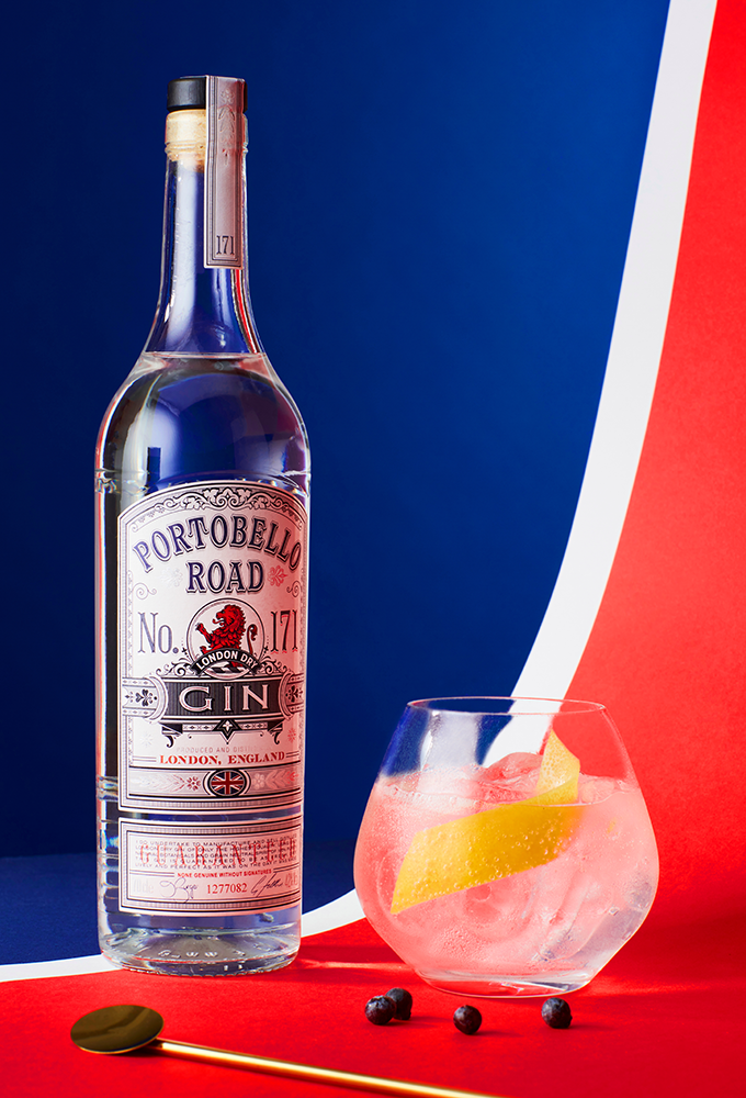 Джин Portobello Road London Dry Gin, (126844), Соединенное Королевство, 0.7 л, Портобелло Роуд Лондон Драй Джин, цена 4990 рублей