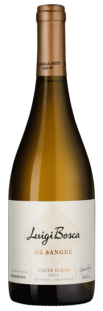Вино De Sangre White Blend, Luigi Bosca, 2024, (150449), Аргентина, Мендоса, белое, сухое, 0.75 л, Де Сангре Уайт Бленд, цена 4490 рублей