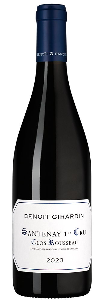 Вино Santenay Premier Cru Clos Rousseau, Benoit Girardin, 2023, (158106), Франция, Бургундия, красное, сухое, 0.75 л, Сантне Премье Крю Кло Руссо, цена 13990 рублей