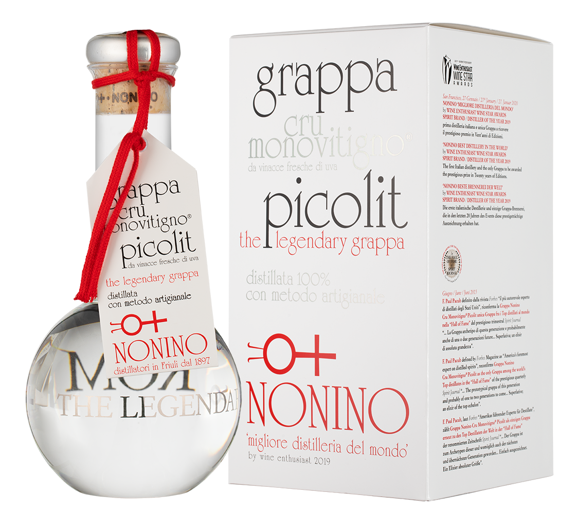 Граппа Cru Monovitigno Picolit в подарочной упаковке, 2022, 0.5л, (157233), Италия, Фриули-Венеция-Джулия, 0.5 л, Крю Моновитиньо Пиколит, цена 39990 рублей