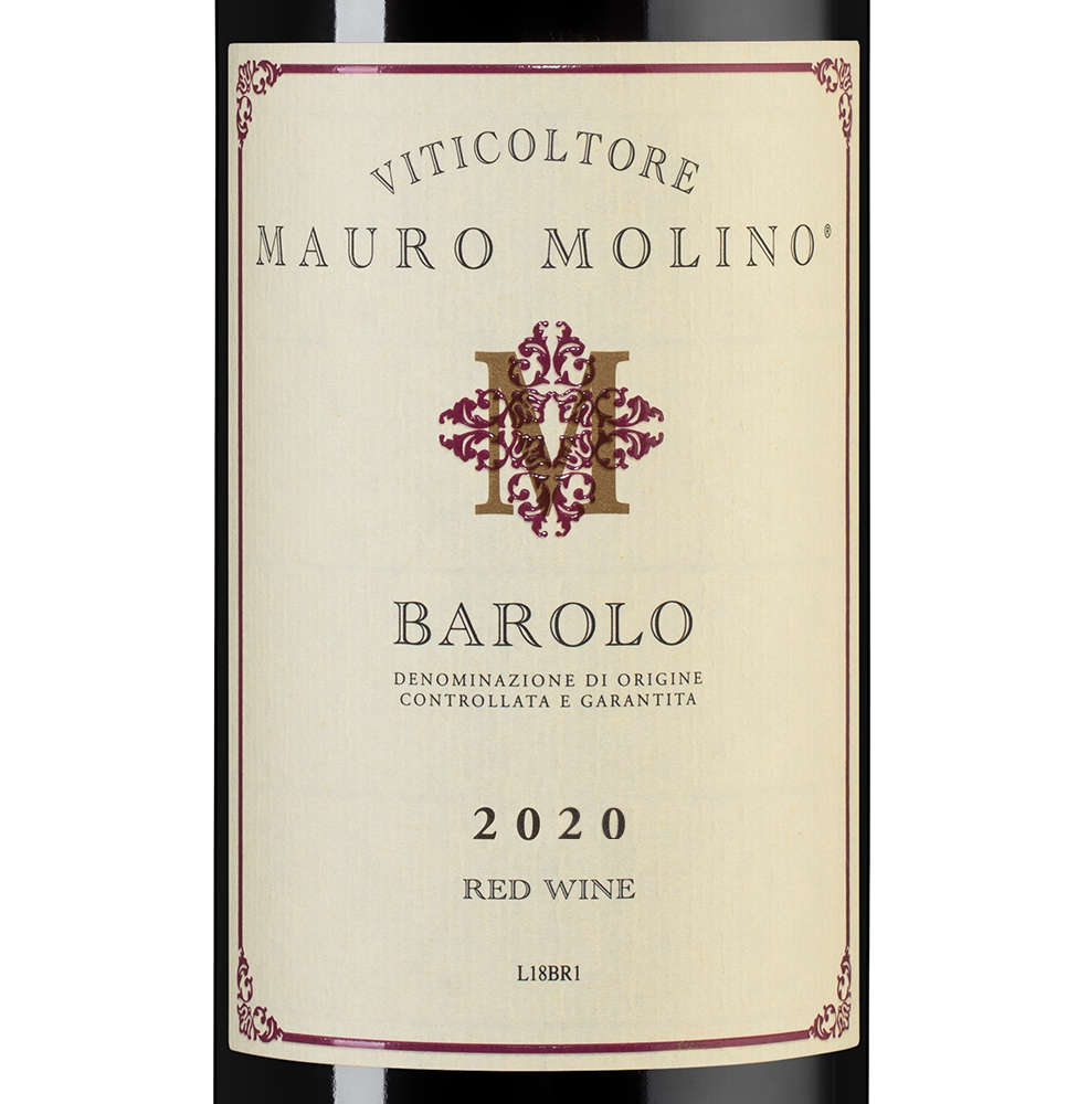 Вино Barolo, Mauro Molino, 2020, (147159), Италия, Пьемонт, красное, сухое, 0.75 л, Бароло, цена 9990 рублей