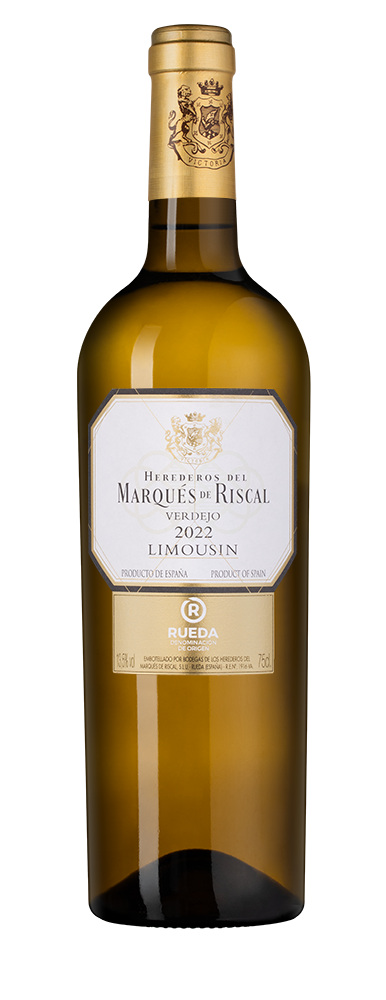 Вино Limousin, Marques de Riscal, 2022, (144980), Испания, Кастилия и Леон, белое, сухое, 0.75 л, Руэда Вердехо Лимусен, цена 4990 рублей