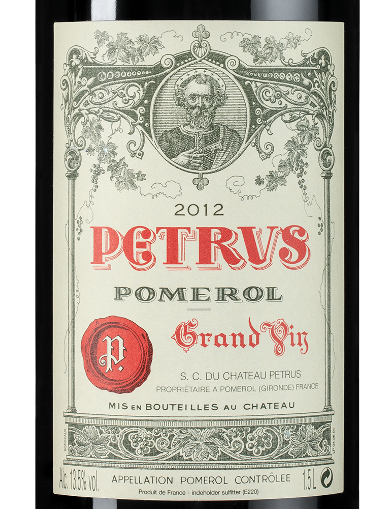 Вино Petrus, 2012, 1.5л, (154442), Франция, Бордо, красное, сухое, 1.5 л, Петрюс, цена 2499990 рублей