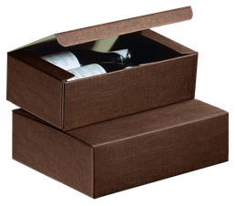 Подарочные коробки Подарочная коробка на 2 бутылки Seta Marrone, (79861),  цена 490 рублей
