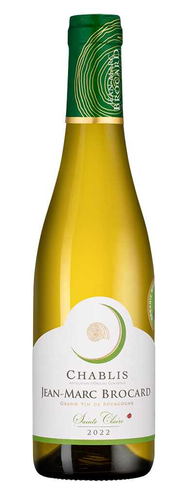 Вино Chablis Sainte Claire, Jean-Marc Brocard (Domaine Sainte-Claire), 2022, 0.375л, (143993), Франция, Бургундия, белое, сухое, 0.375 л, Шабли Сент Клер, цена 3790 рублей