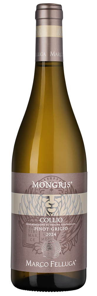Вино Pinot Grigio Mongris, Marco Felluga, 2024, (154539), Италия, Фриули-Венеция-Джулия, белое, сухое, 0.75 л, Пино Гриджо Монгрис, цена 4990 рублей