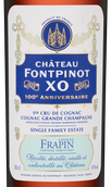 Коньяк Frapin Chateau Fontpinot 100 years limited в подарочной упаковке