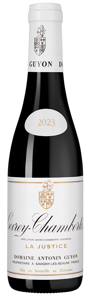 Вино Gevrey-Chambertin La Justice, Domaine Antonin Guyon, 2023, 0.375л, (156912), Франция, Бургундия, красное, сухое, 0.375 л, Жевре-Шамбертен Ля Жюстис, цена 12490 рублей