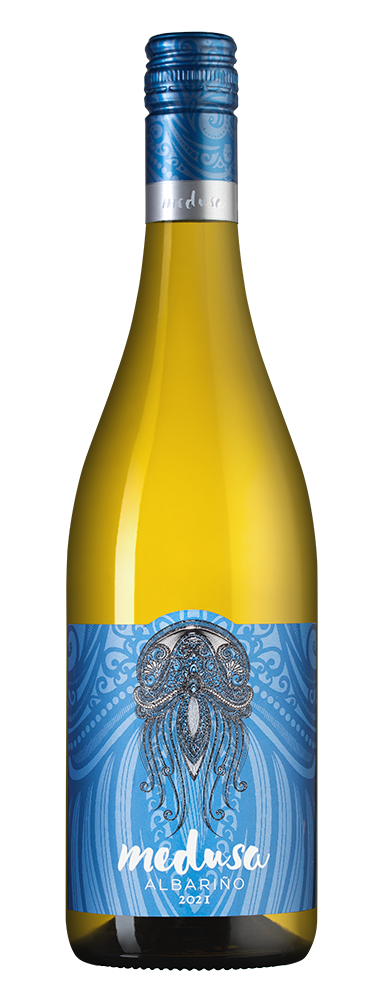 Вино Medusa Albarino, 2021, (136130), Испания, Галисия, белое, сухое, 0.75 л, Медуса Альбариньо, цена 3490 рублей