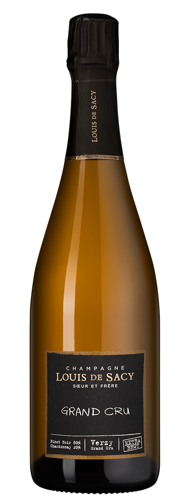Шампанское Grand Cru, Louis de Sacy, (140243), Франция, Шампань, белое, экстра брют, 0.75 л, Гран Крю, цена 17490 рублей