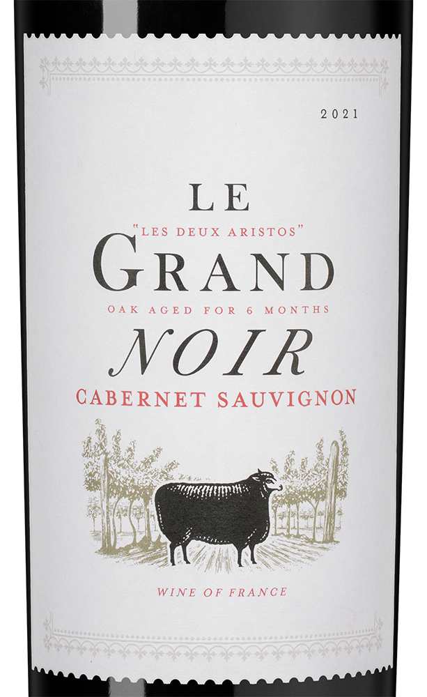 Вино Le Grand Noir Cabernet Sauvignon, 2021, (140380), Франция, Лангедок-Руссильон, красное, полусухое, 0.75 л, Ле Гран Нуар Каберне Совиньон, цена 1790 рублей