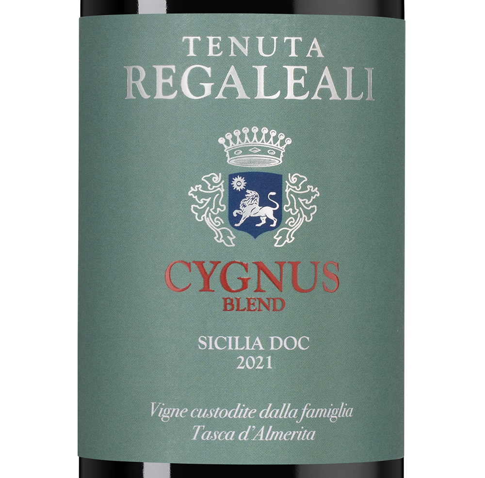 Вино Tenuta Regaleali Cygnus, Tasca d'Almerita, 2021, (154574), Италия, Сицилия, красное, сухое, 0.75 л, Тенута Регалеали Чинюс, цена 4990 рублей