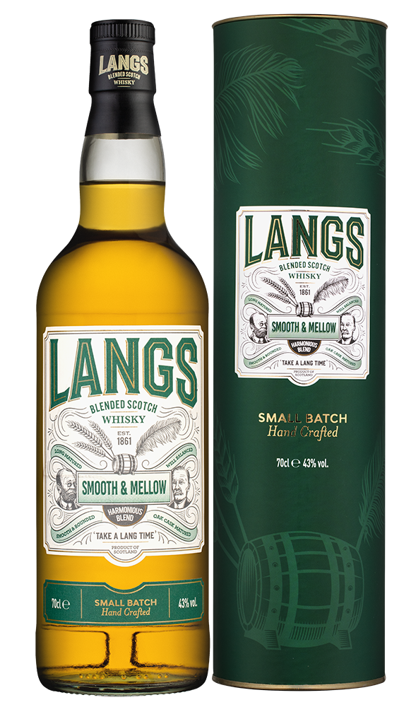 Виски Langs Smooth & Mellow в подарочной упаковке, (159796), Шотландия, 0.7 л, Лэнгс Смус энд Меллоу, цена 2290 рублей