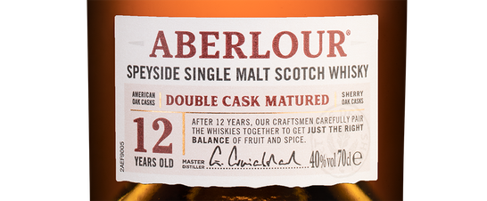 Виски Aberlour Aged 12 Years Double Cask Matured, (142523), gift box в подарочной упаковке, Односолодовый 12 лет, Соединенное Королевство, 0.7 л, Аберлауэр 12 Лет цена 7990 рублей