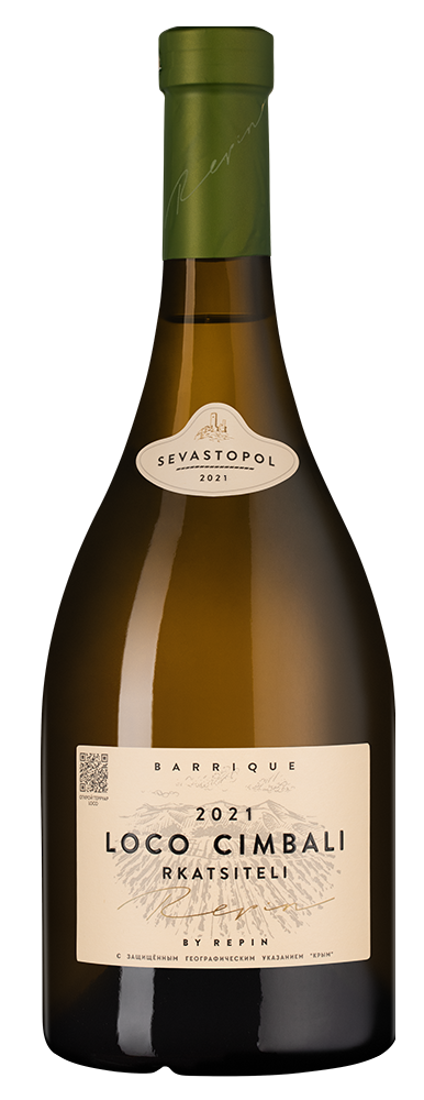 Вино Loco Cimbali Rkatsiteli, 2021, (154653), Россия, Крым, белое, сухое, 0.75 л, Локо Чимбали Ркацители, цена 2890 рублей