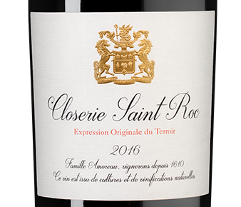 Вино Closerie Saint Roc, 2016, (151310), Франция, Бордо, красное, сухое, 0.75 л, Клозери Сен Рок, цена 13490 рублей