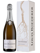 Французское шампанское и игристое вино Blanc de Blancs Brut в подарочной упаковке
