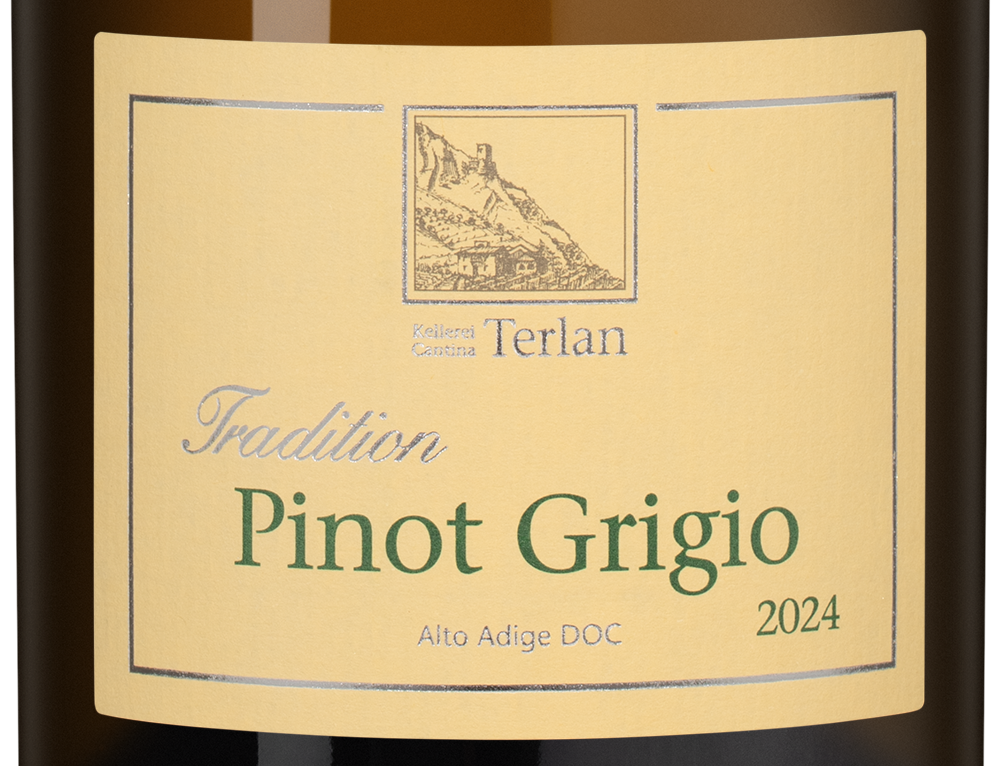 Вино Pinot Grigio, Cantina Terlan, 2024, (154716), Италия, Трентино-Альто Адидже, белое, сухое, 0.75 л, Пино Гриджо, цена 5490 рублей