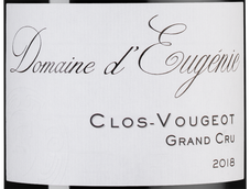 Вино от Domaine d'Eugenie Clos-Vougeot Grand Cru