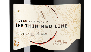 Вино Loco Cimbali The Thin Red Line, (129329), красное сухое, 2017 г., 0.75 л, Локо Чимбали Тонкая Красная Линия цена 4490 рублей