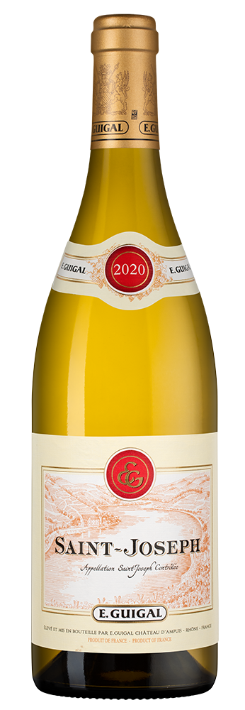 Вино Saint-Joseph Blanc, Guigal, 2020, (141241), Франция, Долина Роны, белое, сухое, 0.75 л, Сен-Жозеф Блан, цена 8990 рублей