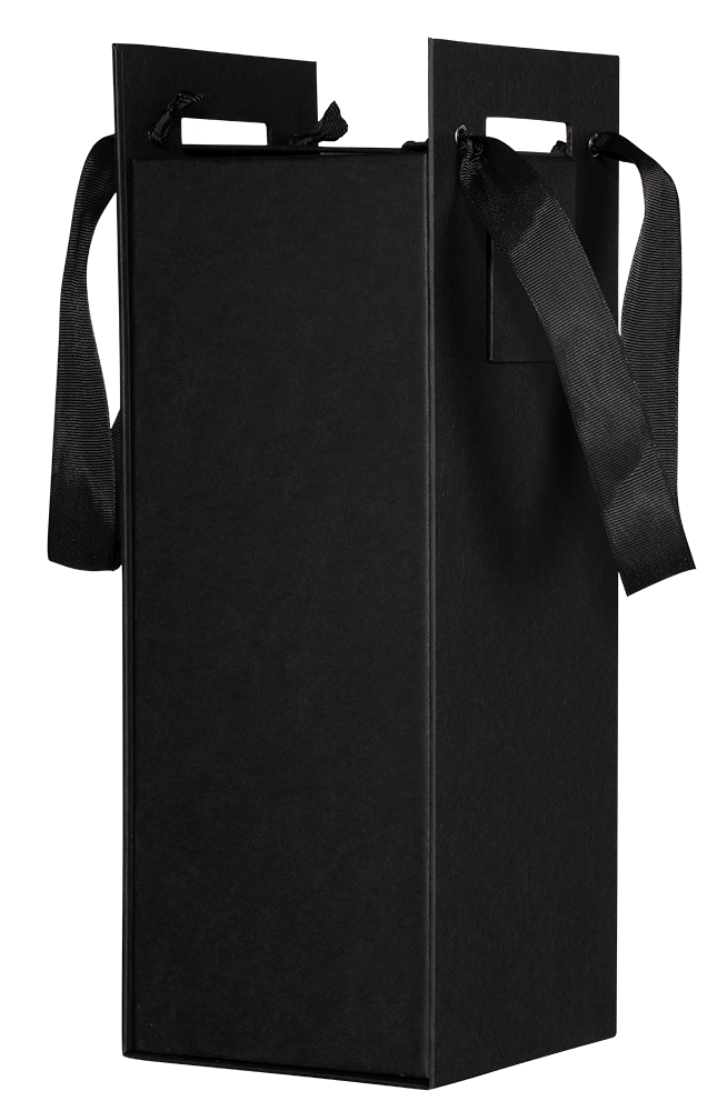 Подарочный футляр для 1 бутылки, (153320), Россия, Черный футляр под 1 бутылку, цена 1790 рублей