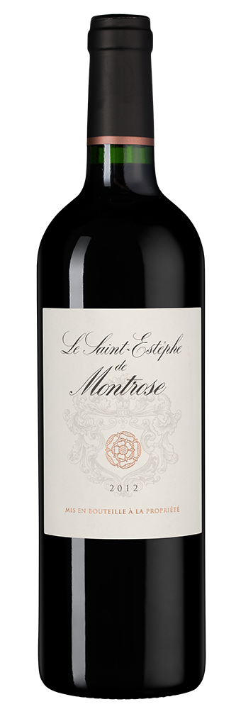 Вино Le Saint-Estephe de Montrose (Saint-Estephe), Chateau Montrose, 2012, (141683), Франция, Бордо, красное, сухое, 0.75 л, Ле Сент-Эстеф де Монроз, цена 7790 рублей