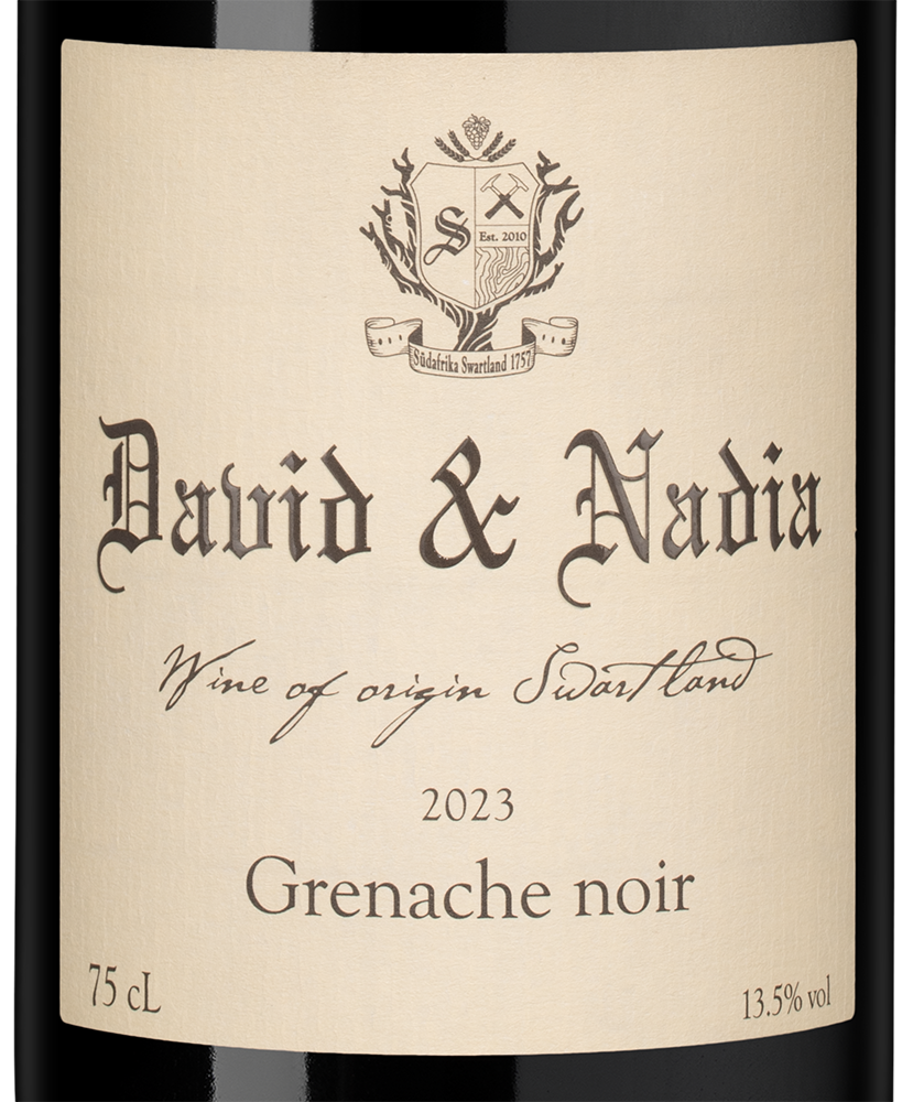 Вино Grenache, David & Nadia, 2023, (155465), Южная Африка, Свортленд, красное, сухое, 0.75 л, Гренаш, цена 7990 рублей