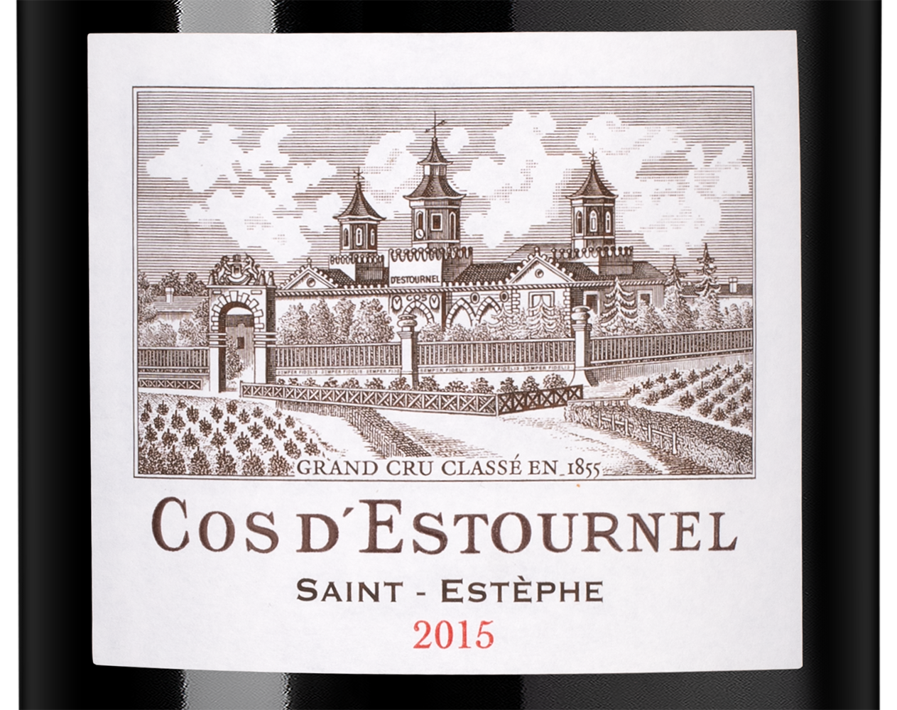 Вино Chateau Cos d'Estournel Rouge, 2015, 3л, (152495), Франция, Бордо, красное, сухое, 3 л, Шато Кос д'Эстурнель Руж, цена 334990 рублей