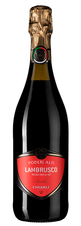 Шипучее вино Lambrusco dell'Emilia Rosso Poderi Alti, (104850), красное полусладкое, 0.75 л, Ламбруско дель'Эмилия Россо Подери Альти цена 1240 рублей