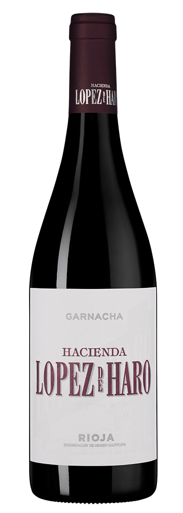 Вино Hacienda Lopez de Haro Garnacha, 2022, (158701), Испания, Риоха, красное, сухое, 0.75 л, Риоха Гарнача, цена 2990 рублей