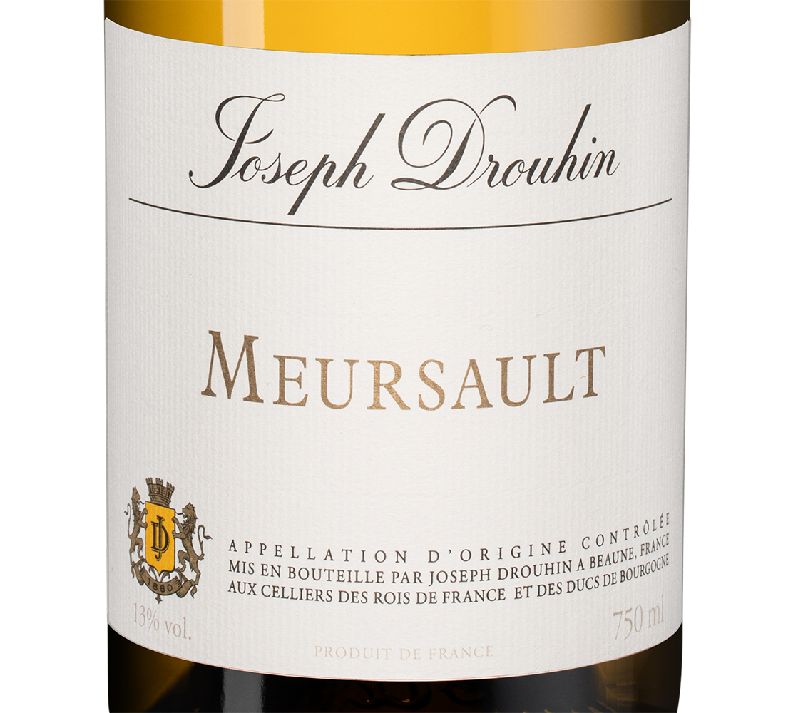 Вино Meursault, Joseph Drouhin, 2020, (141292), Франция, Бургундия, белое, сухое, 0.75 л, Мерсо, цена 27490 рублей
