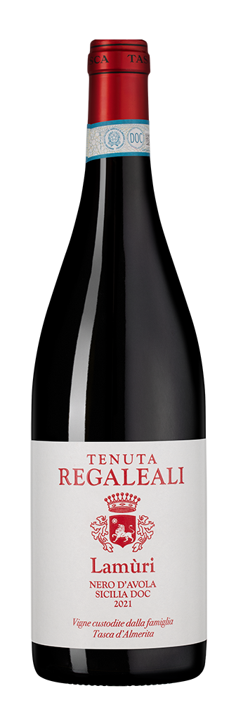 Вино Tenuta Regaleali Lamuri, Tasca d'Almerita, 2021, (151359), Италия, Сицилия, красное, сухое, 0.75 л, Тенута Регалеали Ламури, цена 4990 рублей