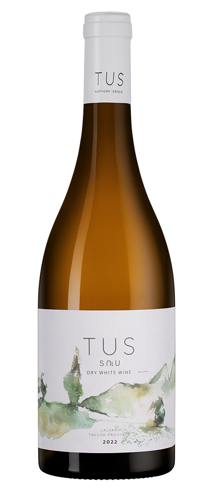 Вино Tus Classic White, TUS, 2022, (144352), Армения, Тавуш, белое, сухое, 0.75 л, Тус Классик Белое, цена 2490 рублей