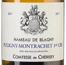 Вино Puligny-Montrachet Premier Cru Hameau de Blagny, (127661), белое сухое, 2017 г., 0.75 л, Пюлиньи-Монраше Премье Крю Амо де Бланьи цена 28490 рублей