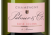 Розовое шампанское и игристое вино Шардоне из Шампани Rose Solera