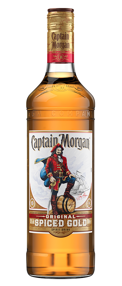 Ром Captain Morgan Gold Spiced, (139773), Соединенное Королевство, 0.7 л, Капитан Морган Голд Спайсед, цена 1590 рублей