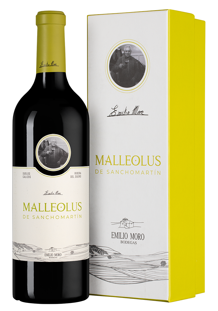 Вино Malleolus de Sanchomartin в подарочной упаковке, Emilio Moro, 2021, (152940), Испания, Кастилия и Леон, красное, сухое, 0.75 л, Рибера дель Дуэро Мальеолус де Санчомартин, цена 47490 рублей