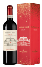 Вино Chianti Castiglioni в подарочной упаковке, (140673), gift box в подарочной упаковке, красное сухое, 2021 г., 0.75 л, Кьянти Кастильони цена 3190 рублей