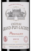 Вина Франции Chateau Grand-Puy-Lacoste Grand Cru Classe (Pauillac) RG