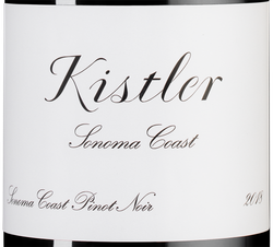 Вино Pinot Noir Sonoma Coast, (123066), красное сухое, 2018 г., 0.75 л, Пино Нуар Сонома Коуст цена 17990 рублей