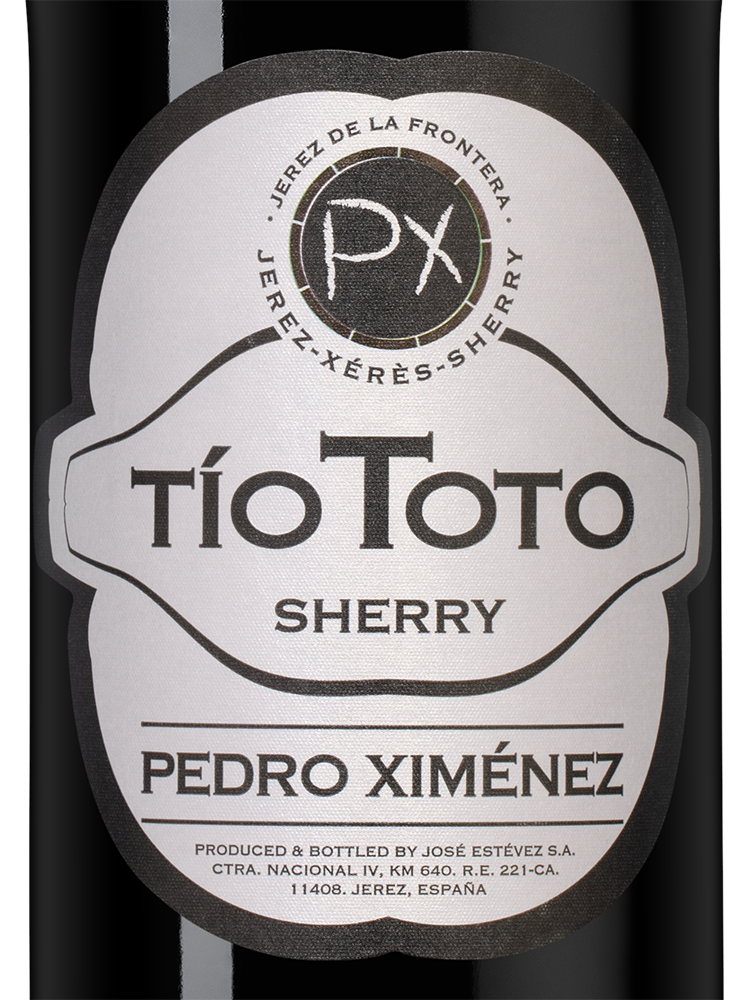 Херес Tio Toto Pedro Ximenez, Jose Estevez, (139743), Испания, Андалусия, 0.75 л, Тио Тото  Педро Хименес, цена 4490 рублей
