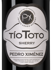 Херес Tio Toto Pedro Ximenez, (139743), 0.75 л, Тио Тото  Педро Хименес цена 3190 рублей