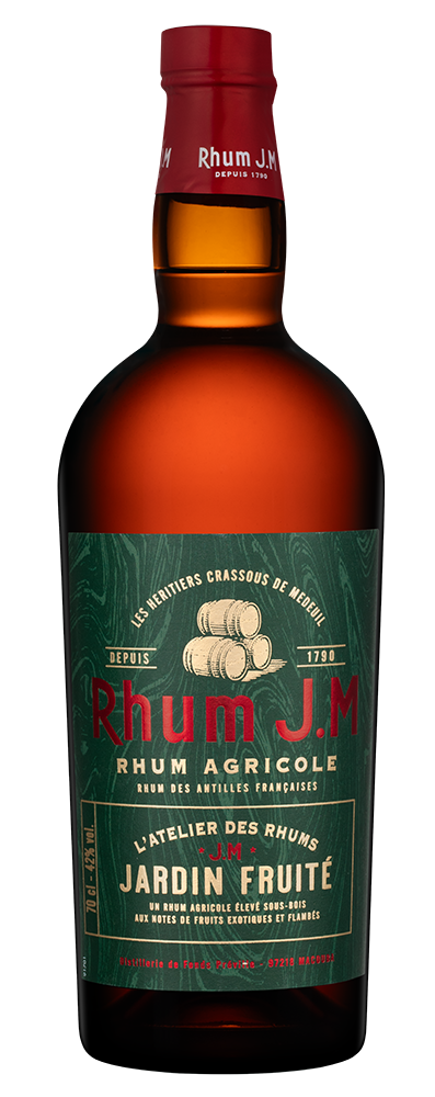 Ром Rhum J.M Atelier Jardin Fruite, (141314), Франция, Мартиника, 0.7 л, Ром Джей Эм Ательер Жардан Фрюите, цена 8290 рублей