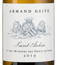 Вино Saint-Aubin Premier Cru Murgers des Dents de Chien, (139658), белое сухое, 2019 г., 0.75 л, Сент-Обен Премье Крю Мюрже де Ден де Шьен цена 16490 рублей
