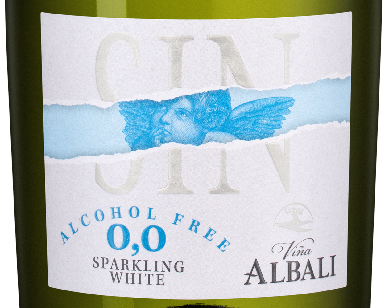 Игристое вино безалкогольное Vina Albali White Low Alcohol, 0,0 %, Felix Solis, 2024, (155183), Испания, Кастилия Ла Манча, 0.75 л, Винья Албали Уайт Безалкогольное, цена 1390 рублей